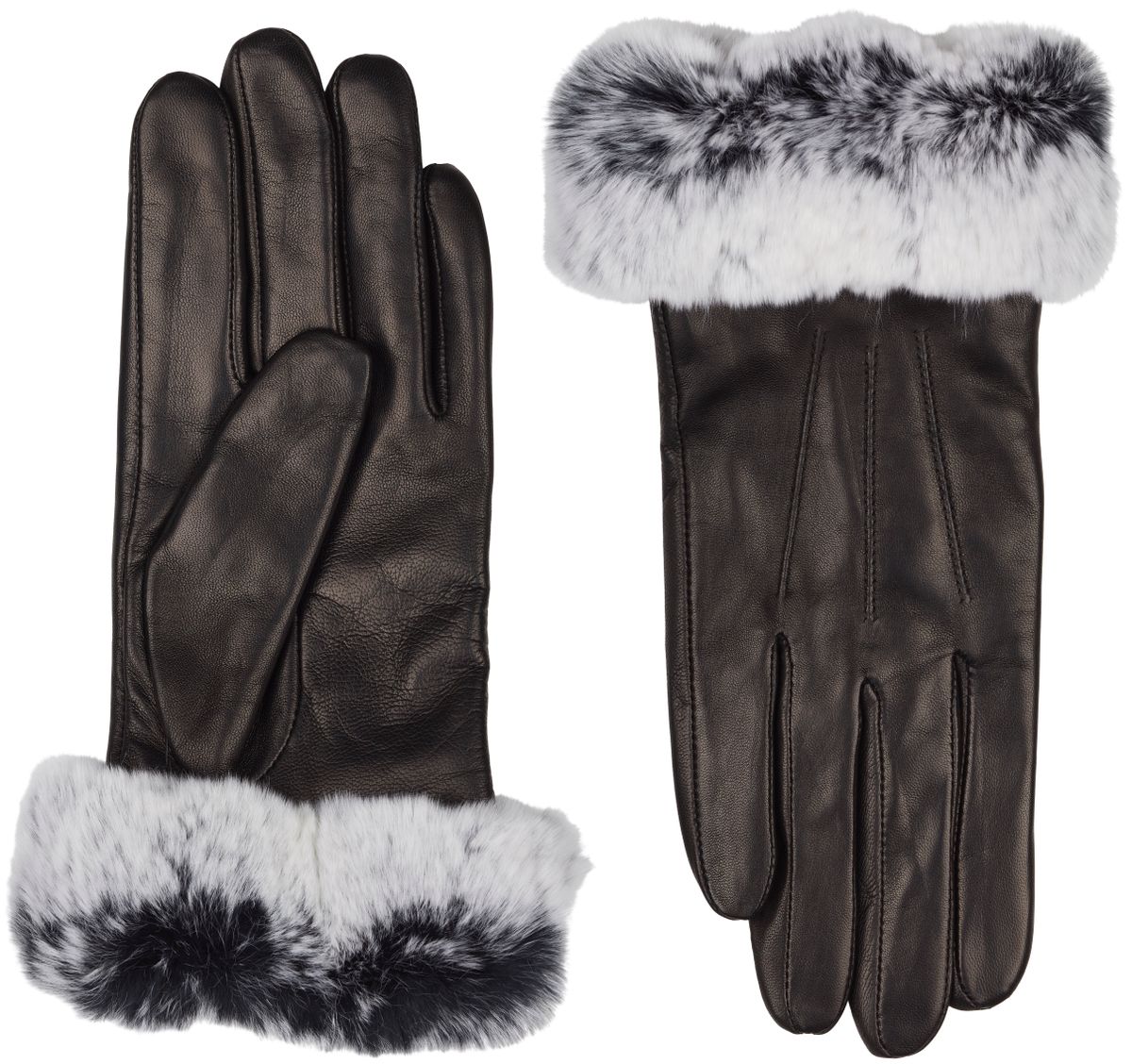 Kathy | Lederhandschuhe | Fuchspelz | Damenhandschuhe Modeaccessoire | Sheepskinhouse.ch