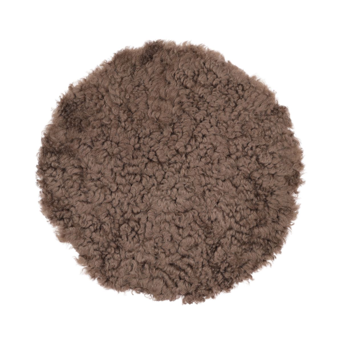 Stuhlauflage | Kurzhaar | Neuseeland | D34 cm Sitzkissen | Sheepskinhouse.ch