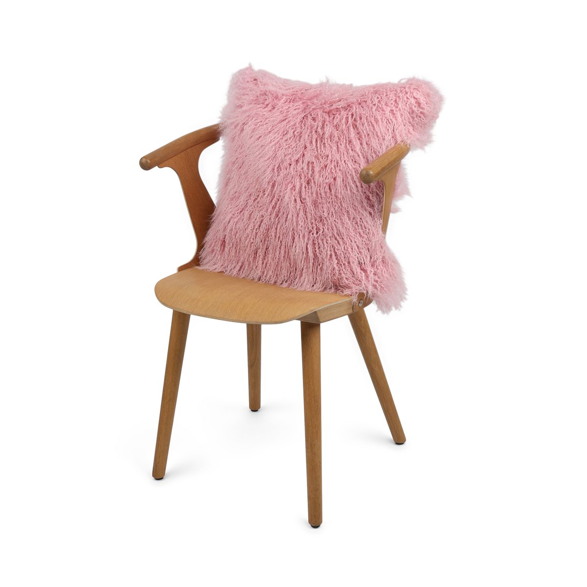 Fellkissen | Tibet | 50x50 cm Lady Pink