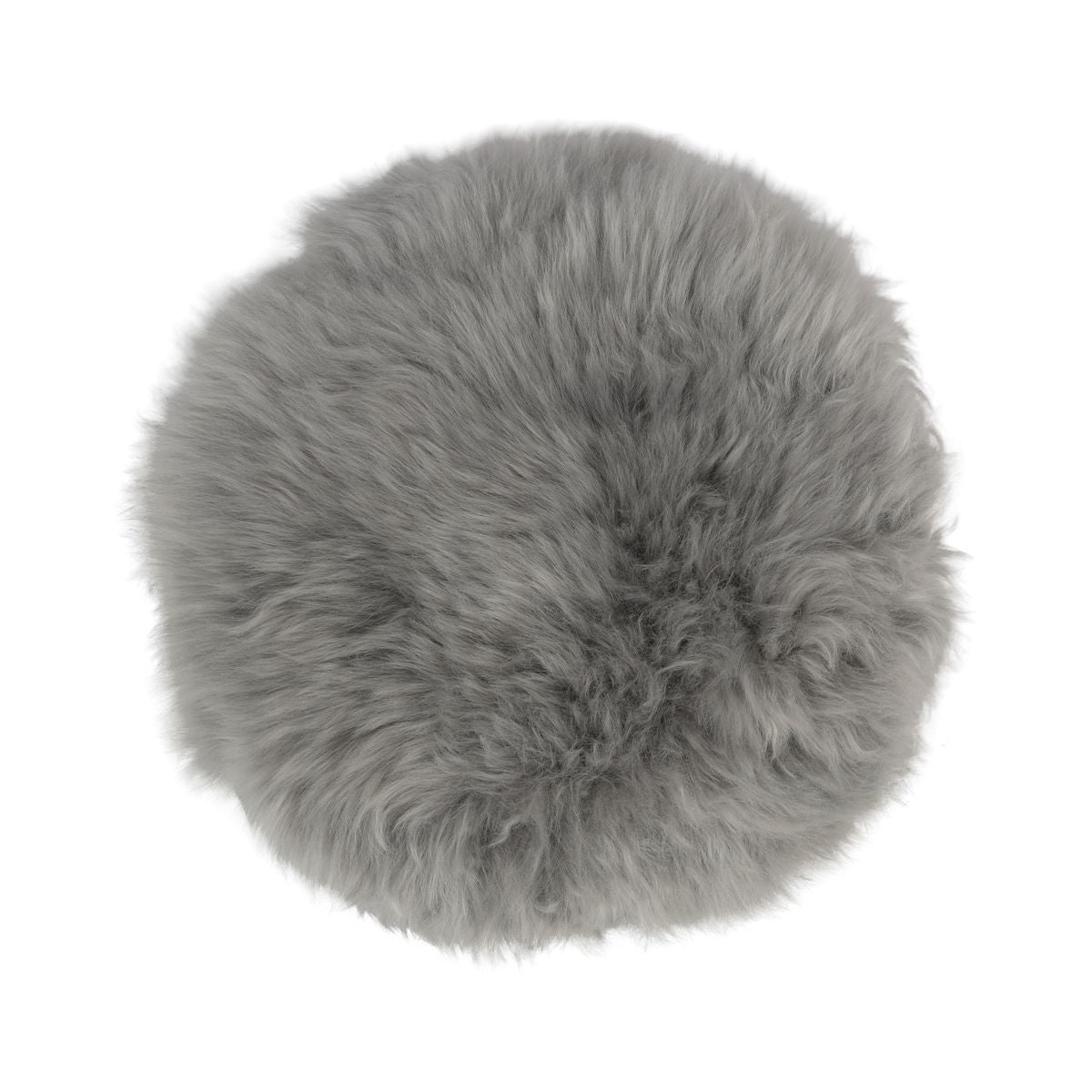 Stuhlkissen Premium | Langhaar | Neuseeland | D34cm Sitzkissen | Sheepskinhouse.ch