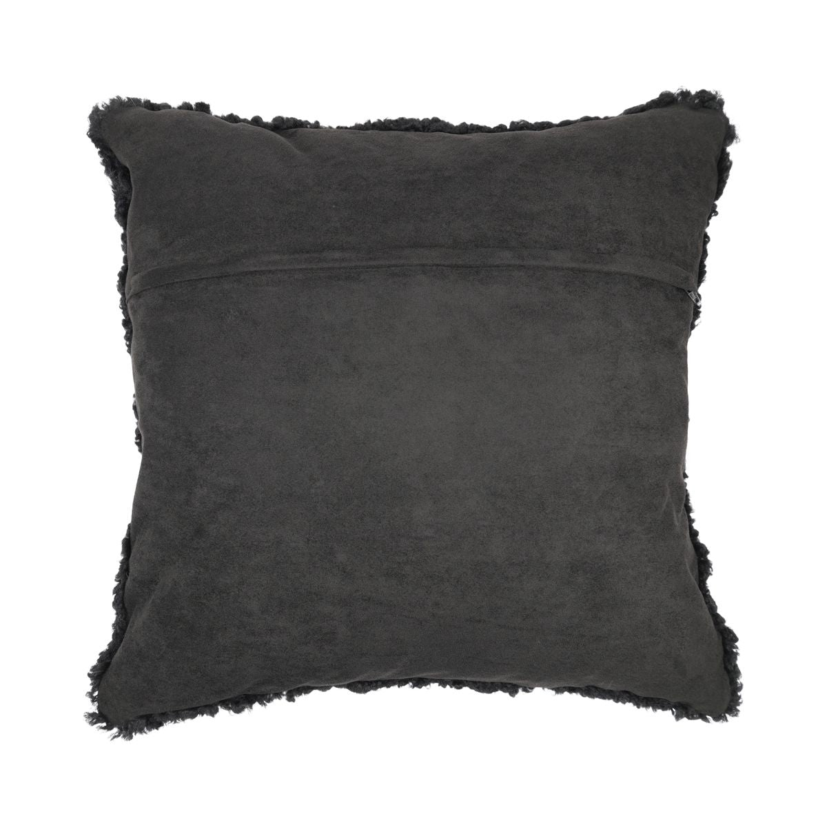 Fellkissen | Kurzhaar | Neuseeland | 50x50 cm Schwarz