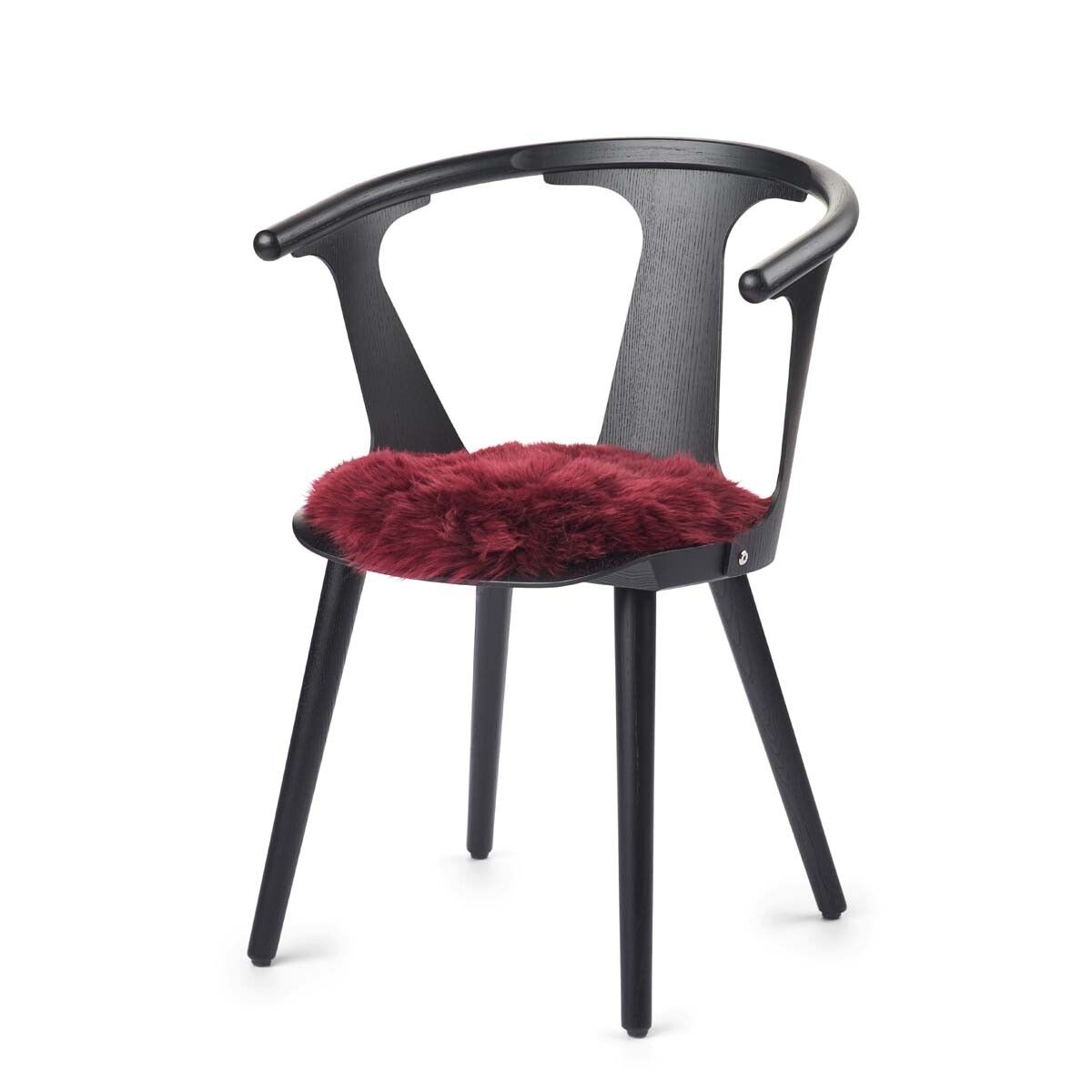 Lammfell Stuhlkissen Premium | Langhaar | Neuseeland | D38 cm