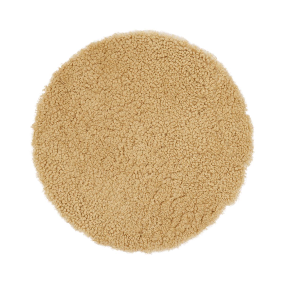 Stuhlauflage | Kurzhaar | Neuseeland | D34 cm Sitzkissen | Sheepskinhouse.ch