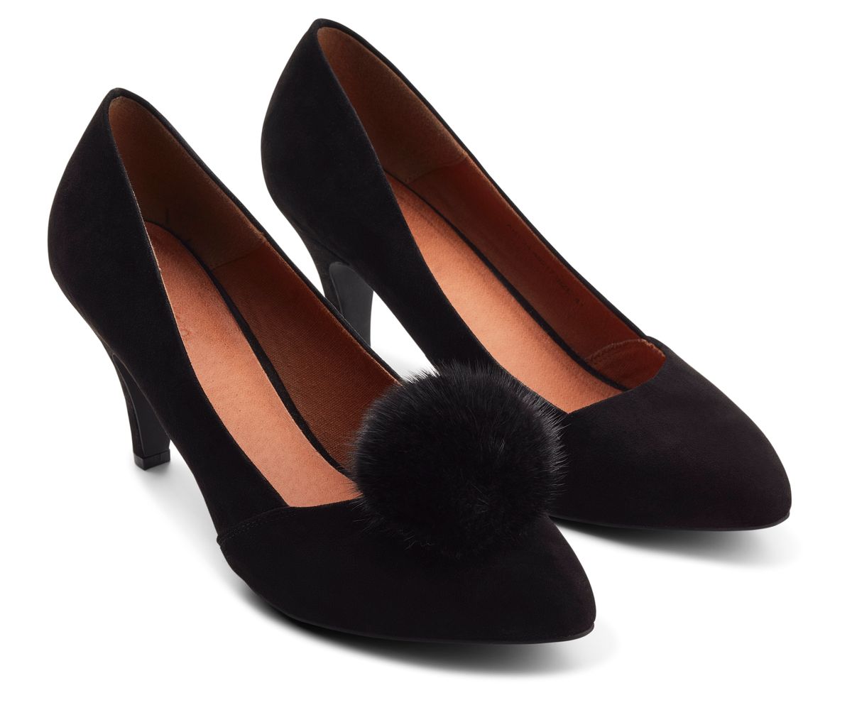 Pompon Schuhclip | Nerz Fellschuhe | Sheepskinhouse.ch