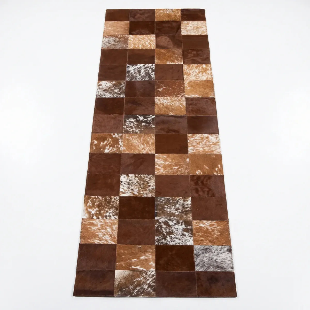 Kuhfell Designerteppich | Lissabon Braun