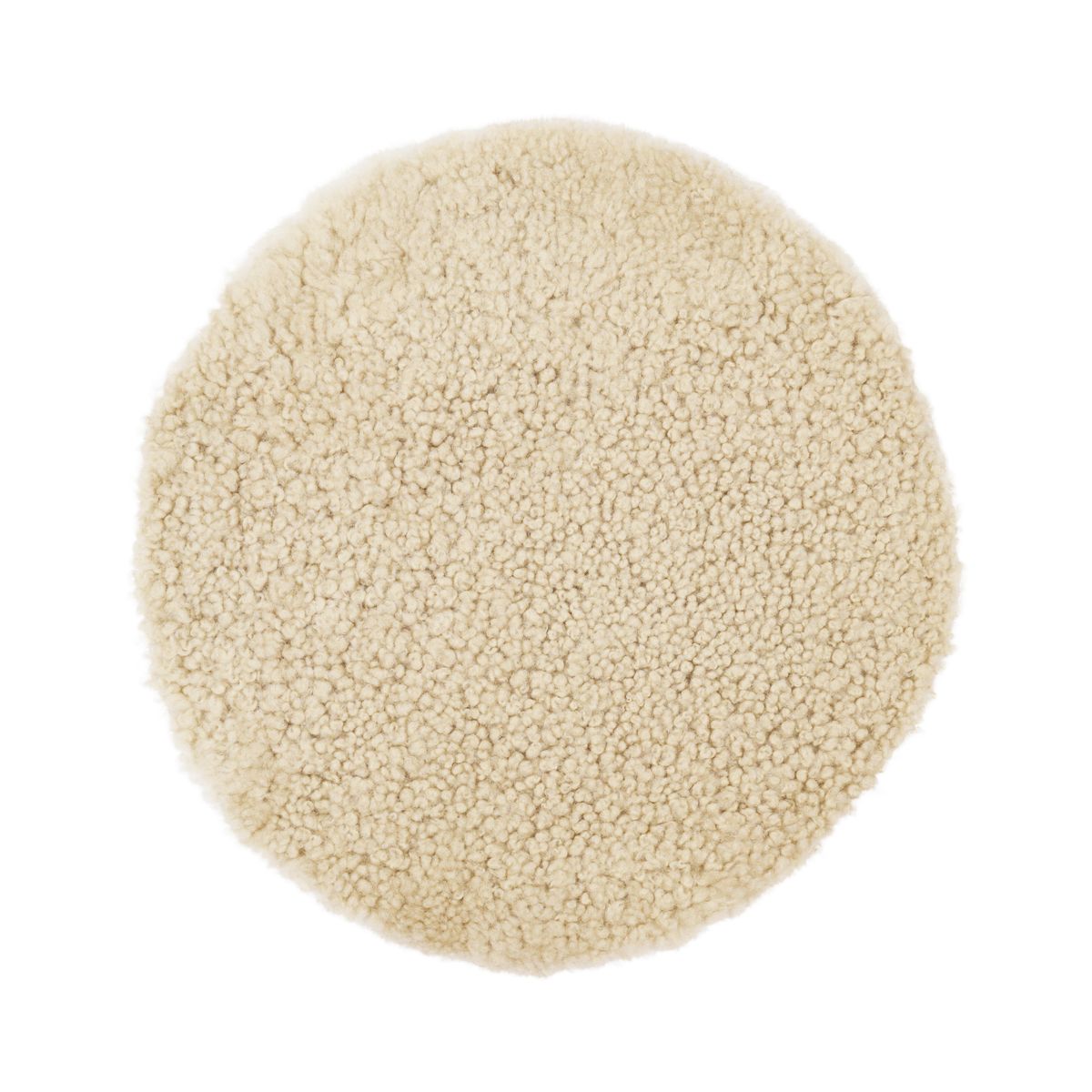 Stuhlauflage | Kurzhaar | Neuseeland | D34 cm Sitzkissen | Sheepskinhouse.ch