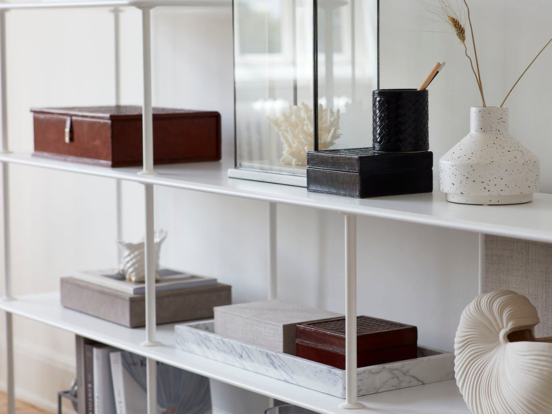 Lederboxen für Wohnzimmer