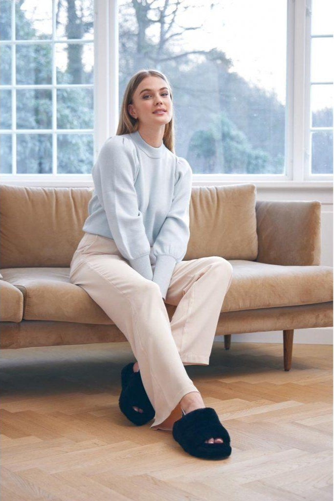 Slippers aus Lammfell