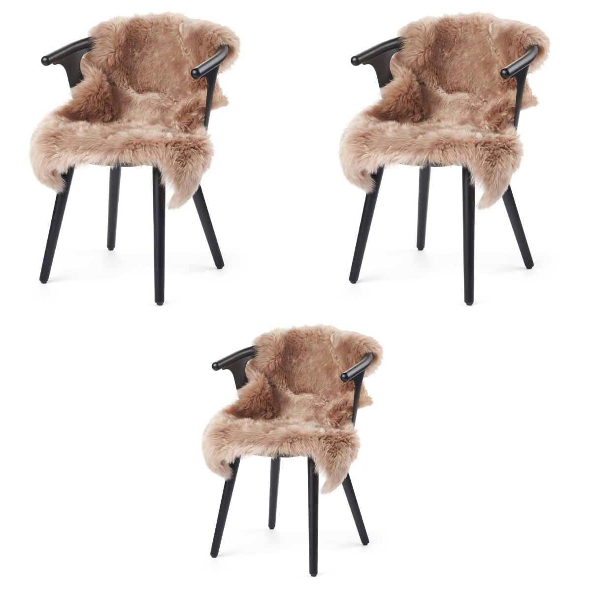 Premium Lammfell | Langhaar | 90x60 cm | 2+1 ANGEBOT