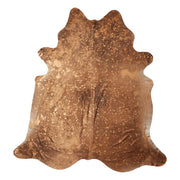 Kuhfell Teppich Unikat | Bronze | 4,2 m² | Nr. 2521