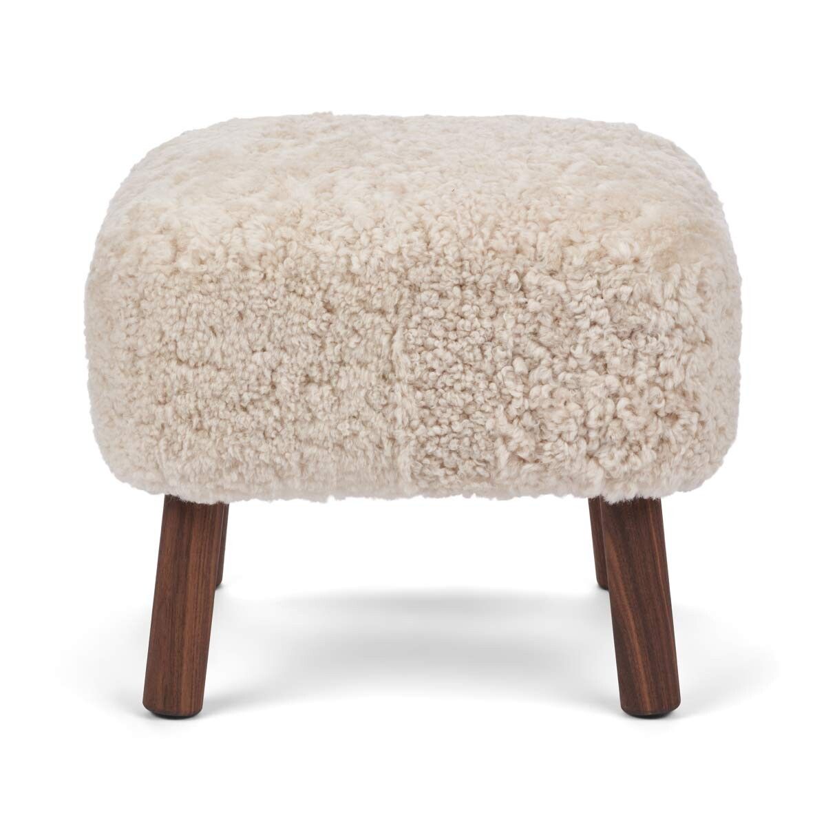 Lammfell Minihocker Emma | Kurzhaar | Designmöbel
