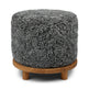 Simon Pouf | Kurzhaar | Neuseeland | D46x52 cm Poufs | Sheepskinhouse.ch