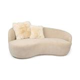 Fellkissenbezug | Langhaar | Neuseeland | 40x40 cm Leinen