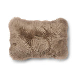 Lammfellkissen | Langhaar | Neuseeland | 100% Wolle | 52x52 cm | 34x52 cm Beige/Taupe