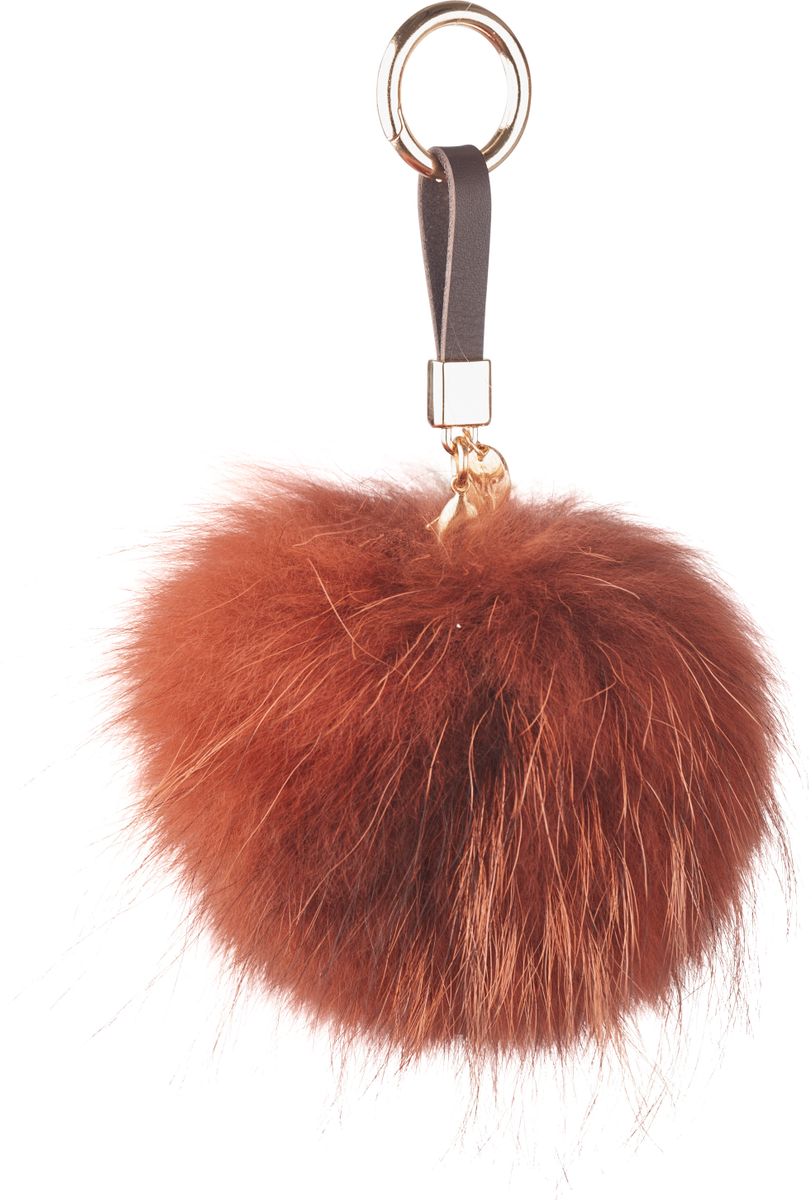 Pompon Schlüsselanhänger | Waschbär Modeaccessoire | Sheepskinhouse.ch