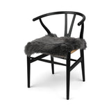 Stuhlauflage | Langhaar | Neuseeland | 40x40 cm Stahl