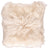 Lammfellkissen Premium | Langhaar | Neuseeland | 35x35 cm Leinen
