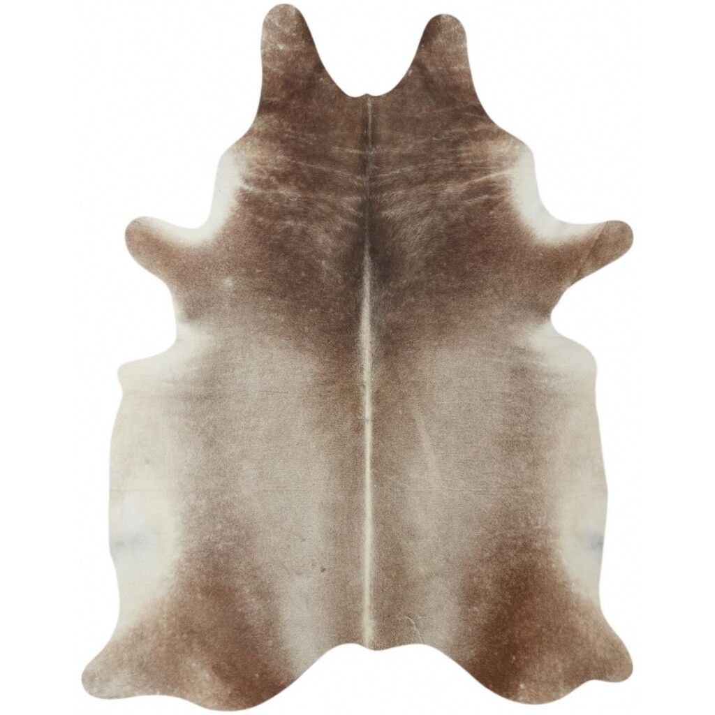Kuhfell Teppich Unikat | Graubeige | 3,4 m² | Nr. 2572