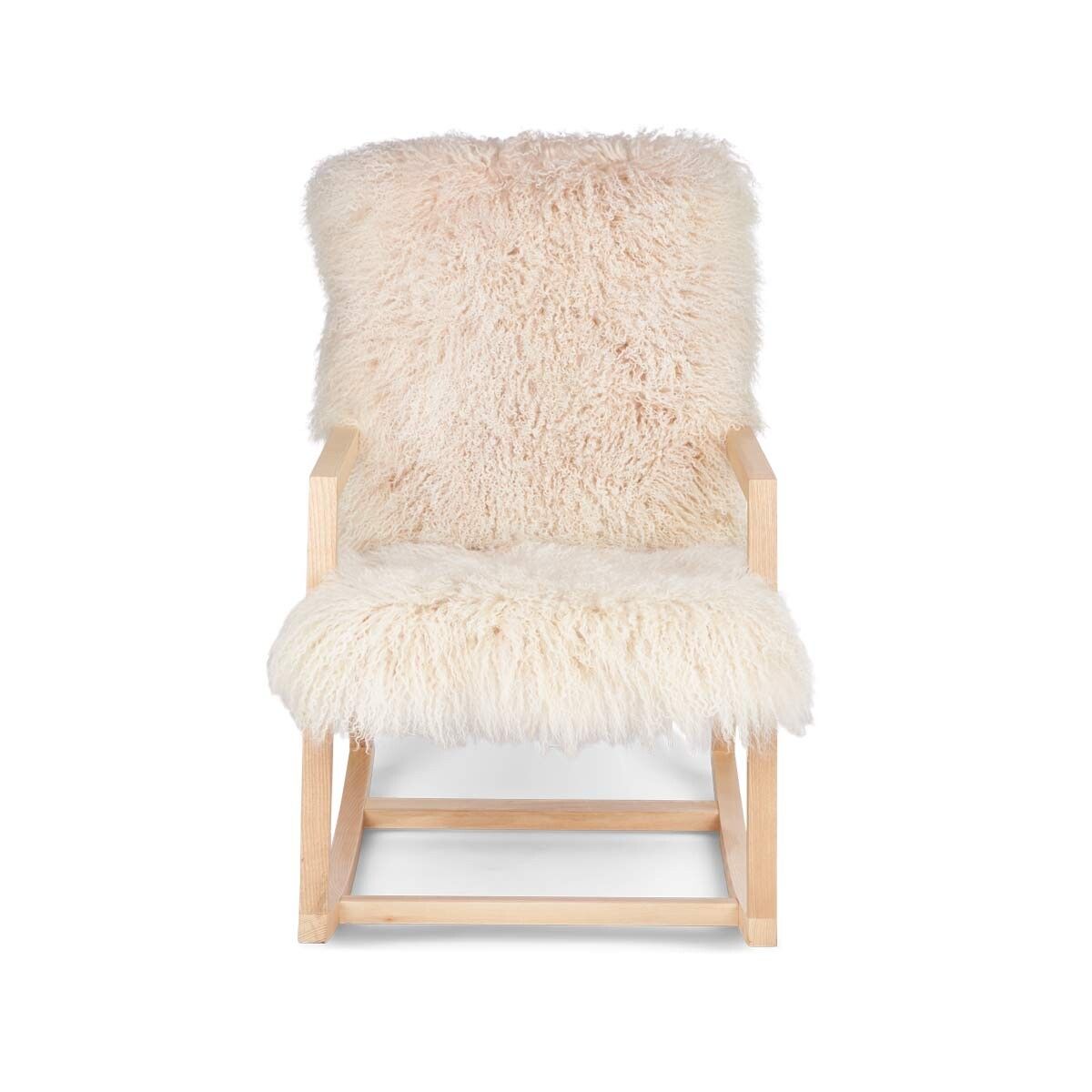 Schaukelstuhl | Tibet | Skandinavischer Design Stühle | Sheepskinhouse.ch