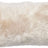 Doppelseitiges Kissen | Langhaar | Neuseeland | 25x50 cm Leinen