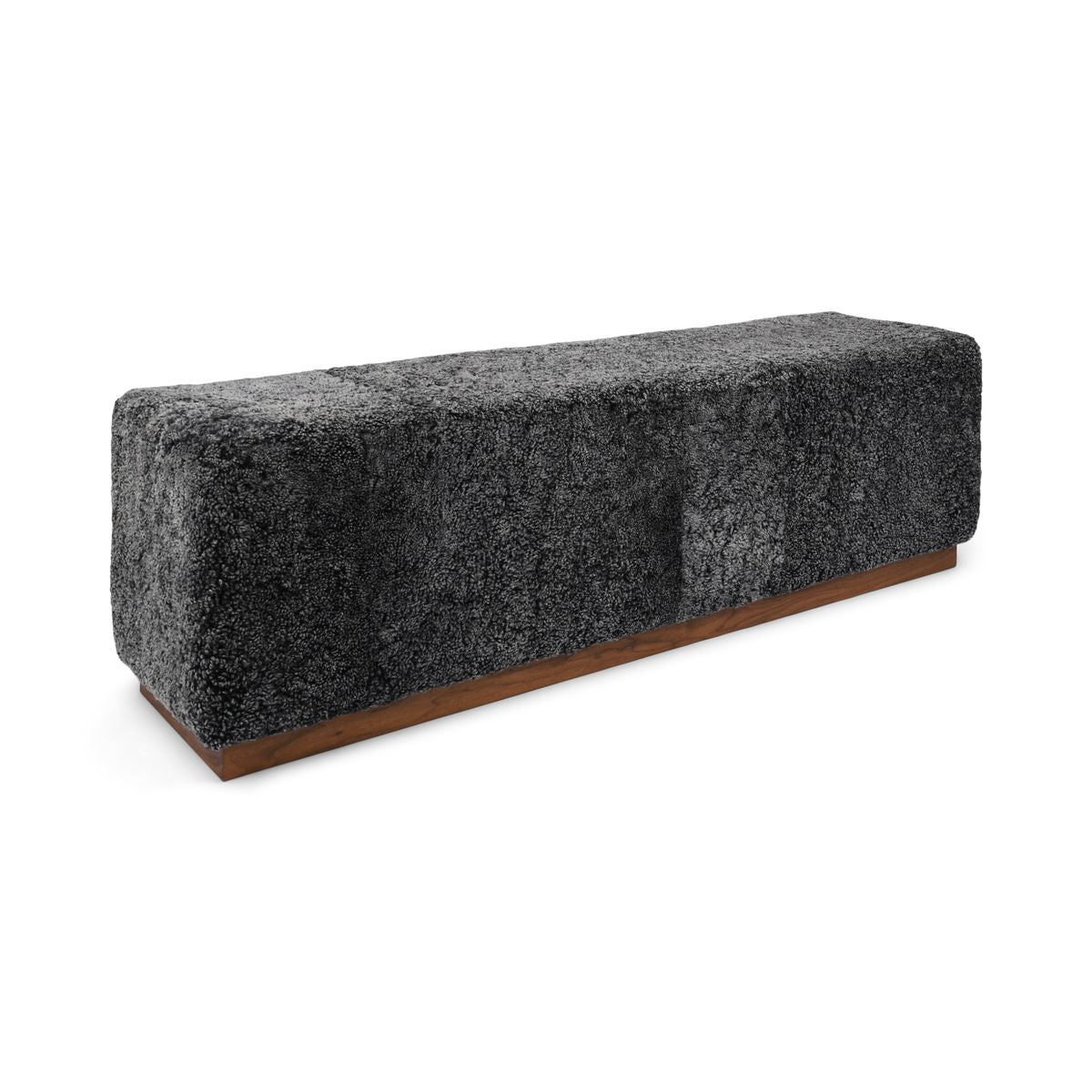 Lammfellbank Benjamin | Kurzhaar | 160x44x52 cm Bänke | Sheepskinhouse.ch