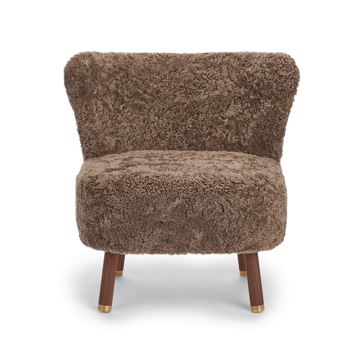 Emil Loungesessel | Lammfell Premium Taupe