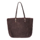 Aya Tasche | Lammwolle Kaffeebohne