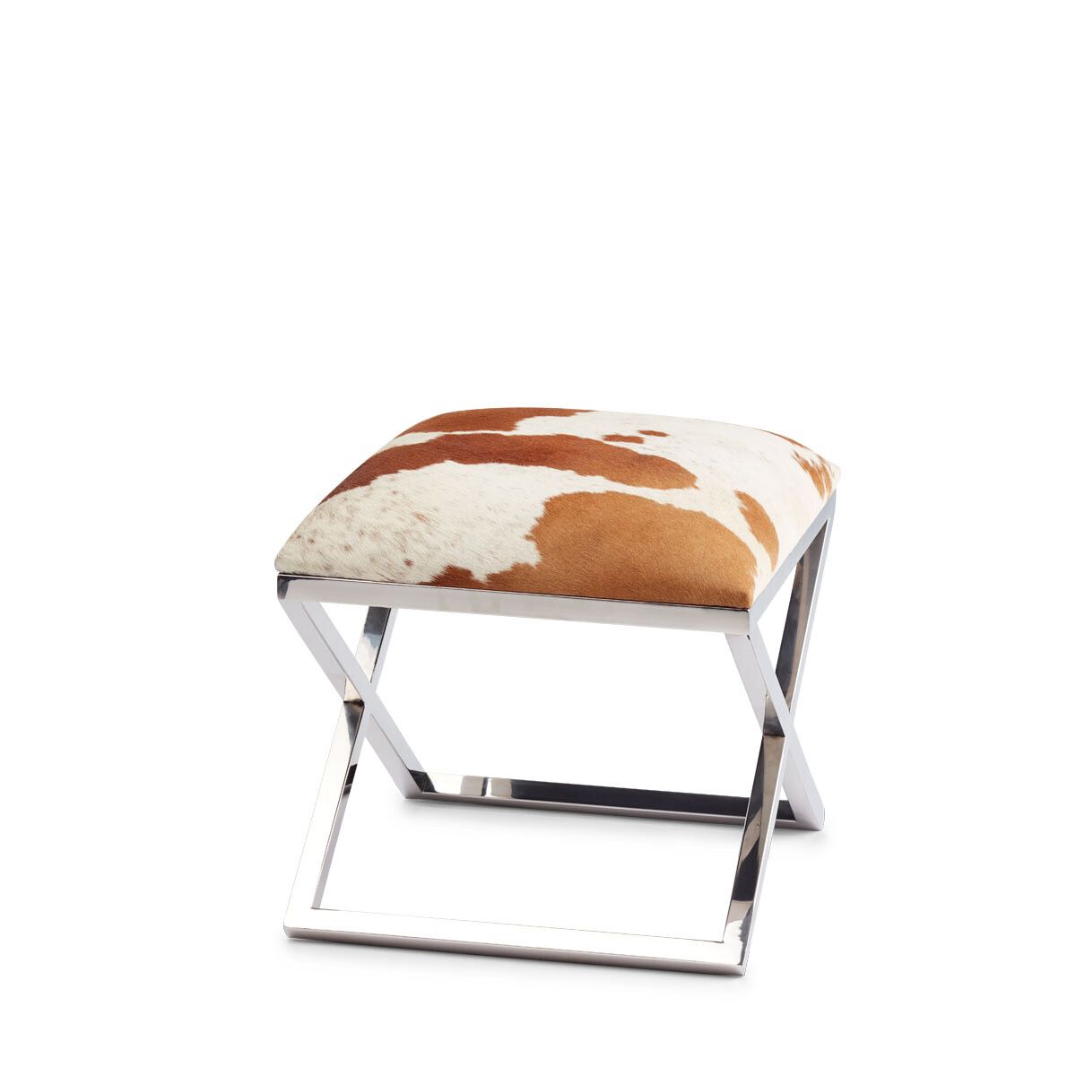 Kuhfell Hocker Premium | Brasilien | 45x45x45 cm Stühle | Sheepskinhouse.ch