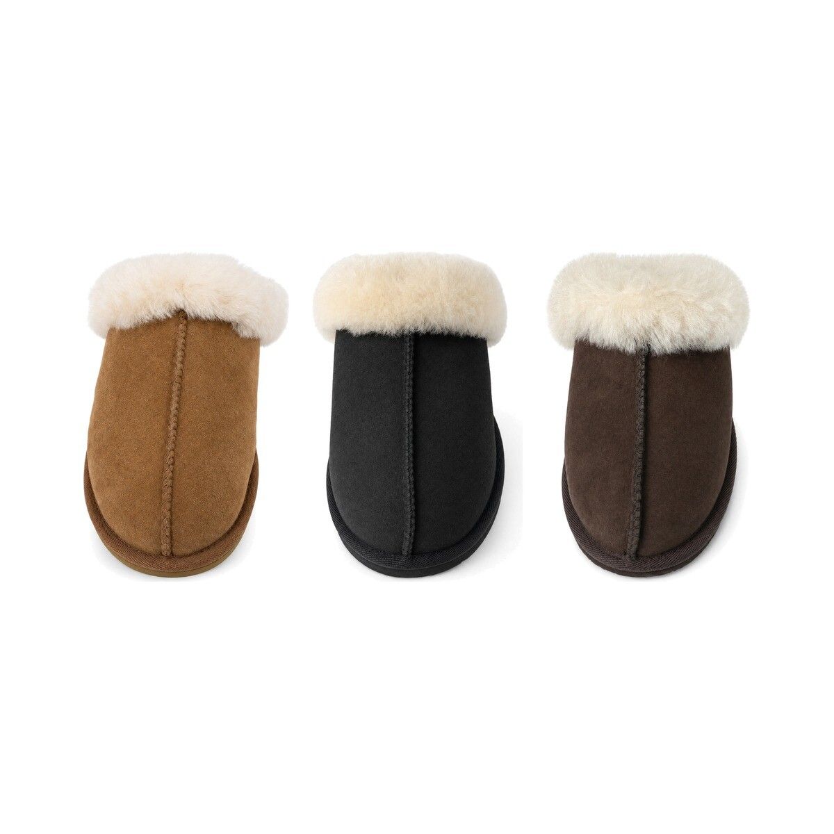 Nordic Curly Slippers | Lammfell