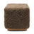 Lammfellhocker Benjamin | Kurzhaar | 46x46x47 cm Taupe