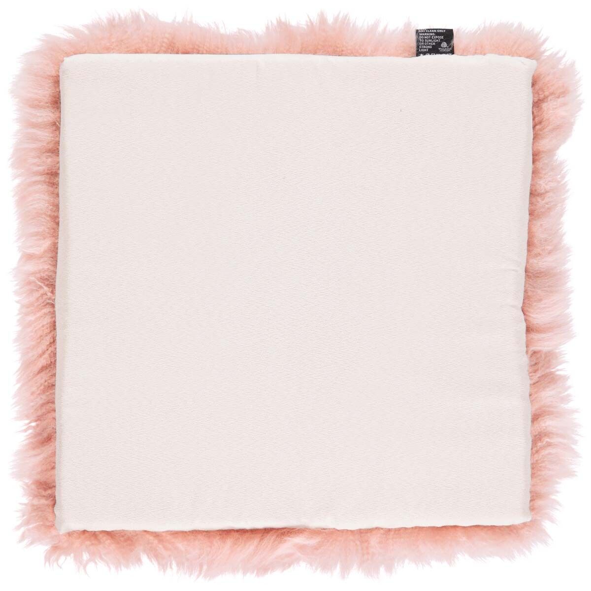 Lammfell Stuhlauflage | Langhaar | Neuseeland | 37x37 cm Sitzkissen | Sheepskinhouse.ch