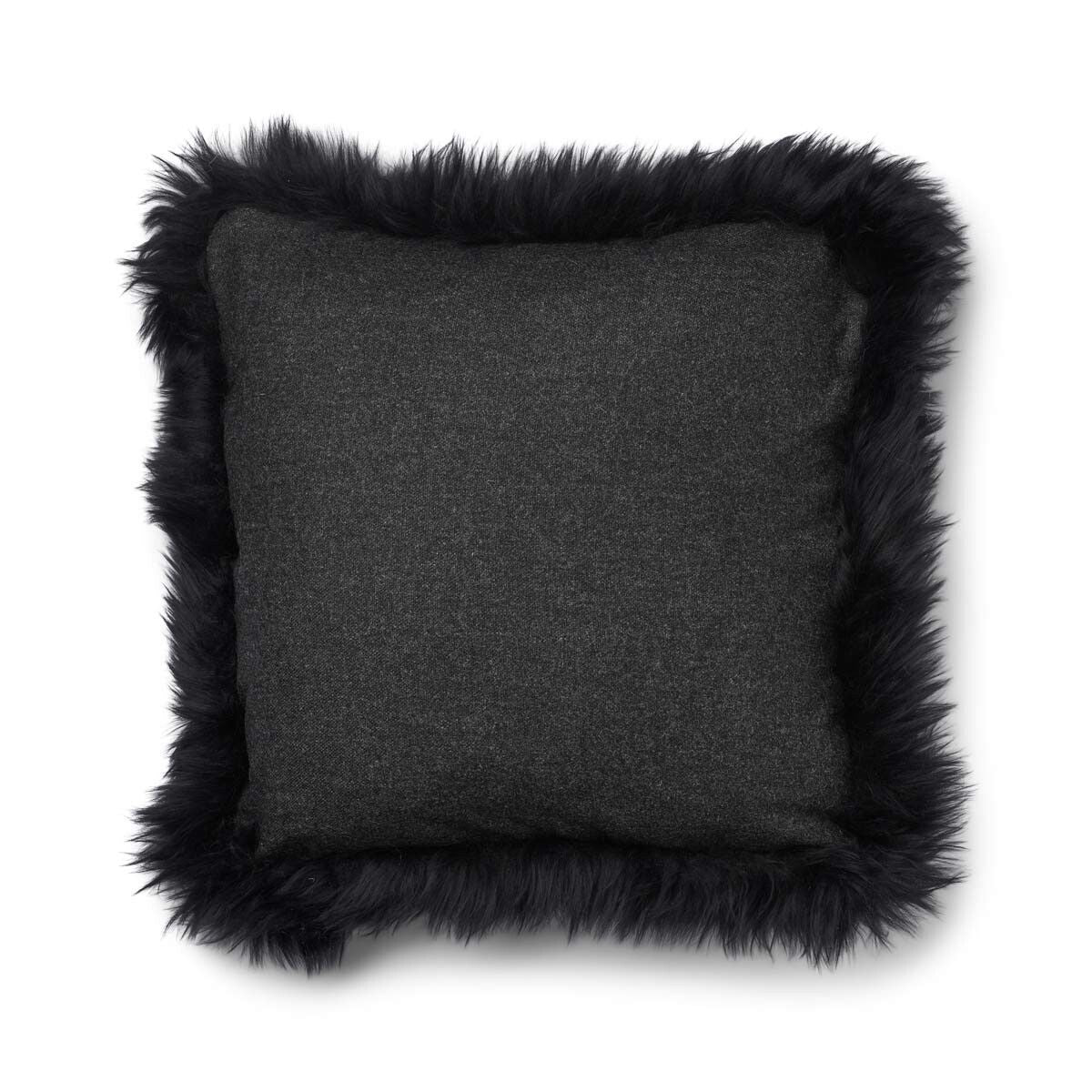 Wollkissen | 100% Wolle | Fellborte | 52x52 cm | 34x52 cm Fellkissen | Sheepskinhouse.ch