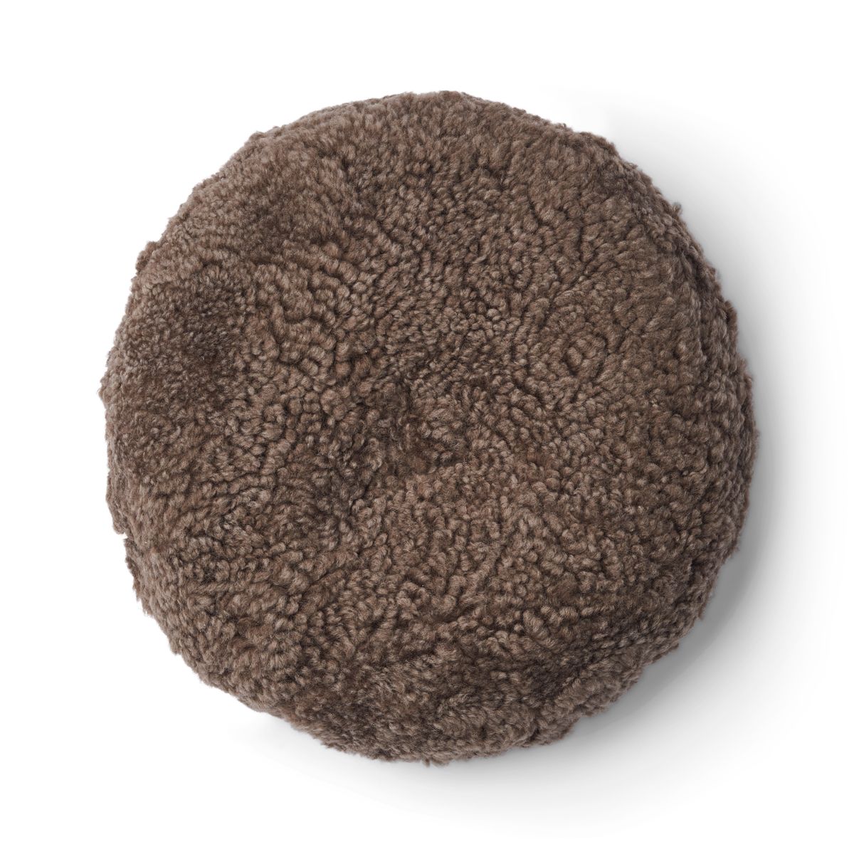 Rundes Fellkissen | Kurzhaar | Neuseeland | Doppelseitig | D40 cm Fellkissen | Sheepskinhouse.ch