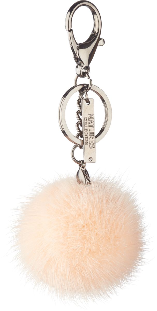 Pompon Schlüsselanhänger | Nerz Modeaccessoire | Sheepskinhouse.ch