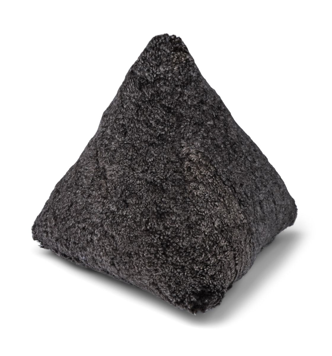 Hematite Lammfellkissen | Kurzhaar | Neuseeland | 35x35x35 cm Fellkissen | Sheepskinhouse.ch