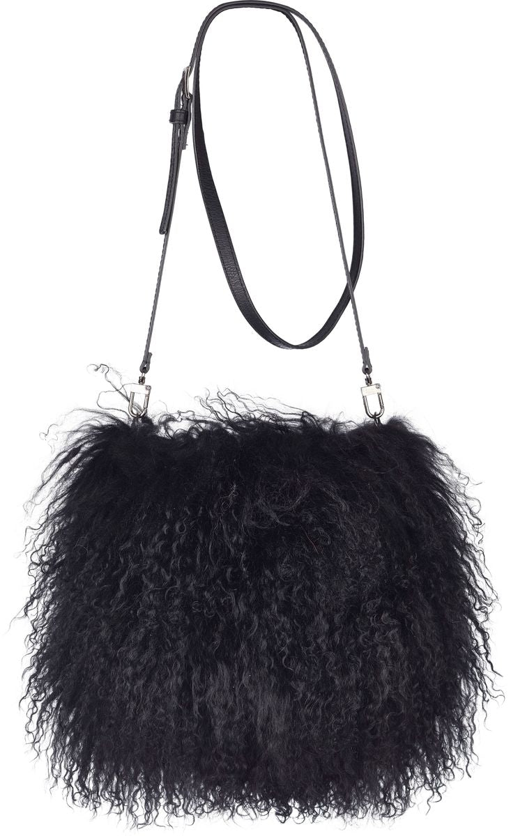 Lammfell Handtasche Jasmin | Tibet | Lockig