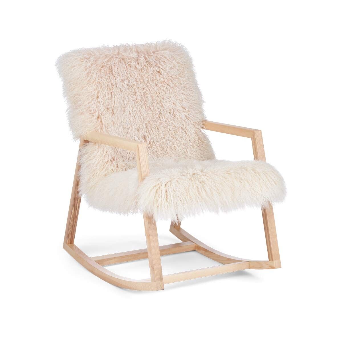 Schaukelstuhl | Tibet | Skandinavischer Design Stühle | Sheepskinhouse.ch
