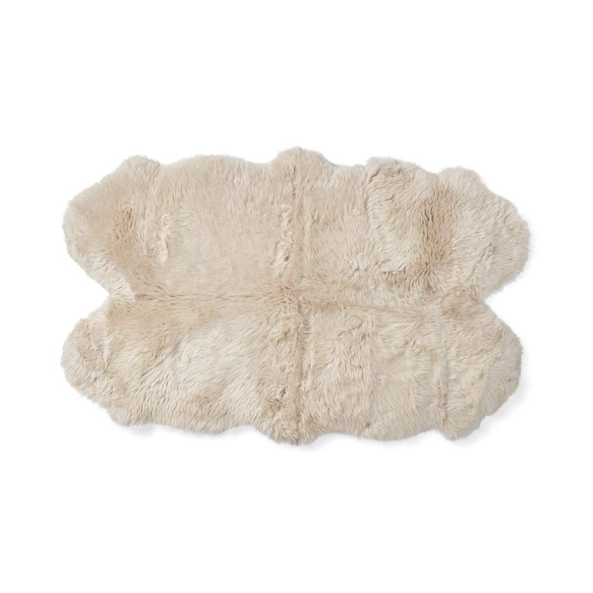 Merino Lammfellteppich | Langhaar | Neuseeland | 170x110 cm Lammfelle | Sheepskinhouse.ch
