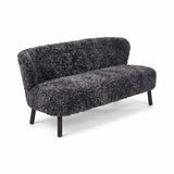 Emanuel Sofa | Zweisitzer | Design Möbel Anthrazit