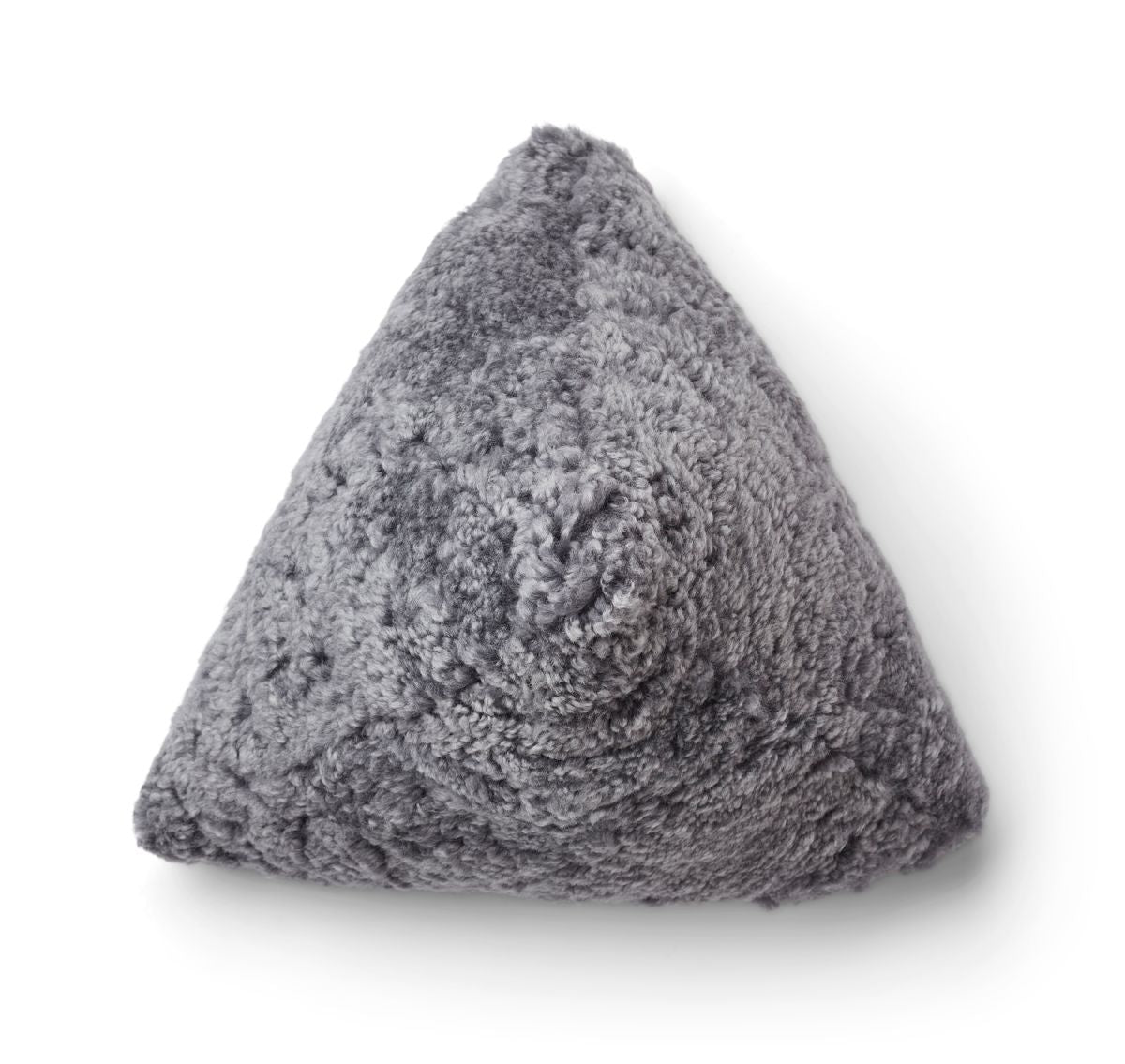 Hematite Lammfellkissen | Kurzhaar | Neuseeland | 35x35x35 cm Fellkissen | Sheepskinhouse.ch