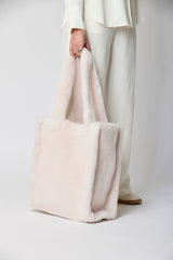 Maxi Glory Shopper | Neuseeland | Lammwolle Weiß