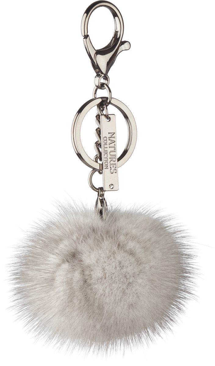 Pompon Schlüsselanhänger | Nerz Modeaccessoire | Sheepskinhouse.ch