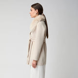 Charlott Mantel | Lammwolle, Fuchs Beige