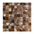 Kuhfell Design Teppich | Brasilien | 200x200 cm