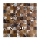 Kuhfell Design Teppich | Brasilien | 200x200 cm