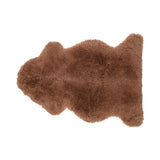 Lockiges Lammfell | Langhaar | Neuseeland | 90x60 cm Toffee