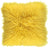 Lammfellkissen Premium | Tibet | 40x40 cm Zitrone