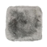Fellkissenbezug | Langhaar | Neuseeland | 40x40 cm Hellgrau