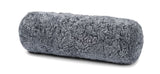 Schaffellkissen | Kurzhaar | 22x58 cm  Hellgrau