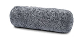 Schaffellkissen | Kurzhaar | 22x58 cm  Hellgrau